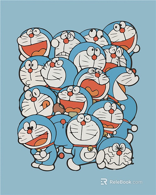 cartoon painting texture