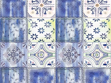 Small tiles for kitchen and bathroom texture (ID:ffach078565)