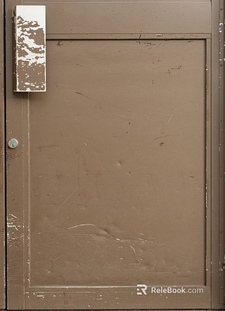 Metal door texture