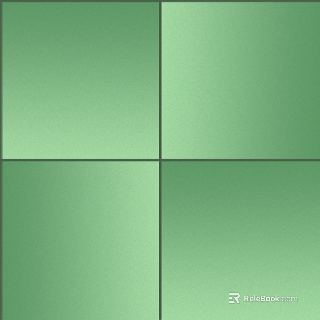 Gradient Green Plain Tile Kitchen and Bathroom Wall Floor texture