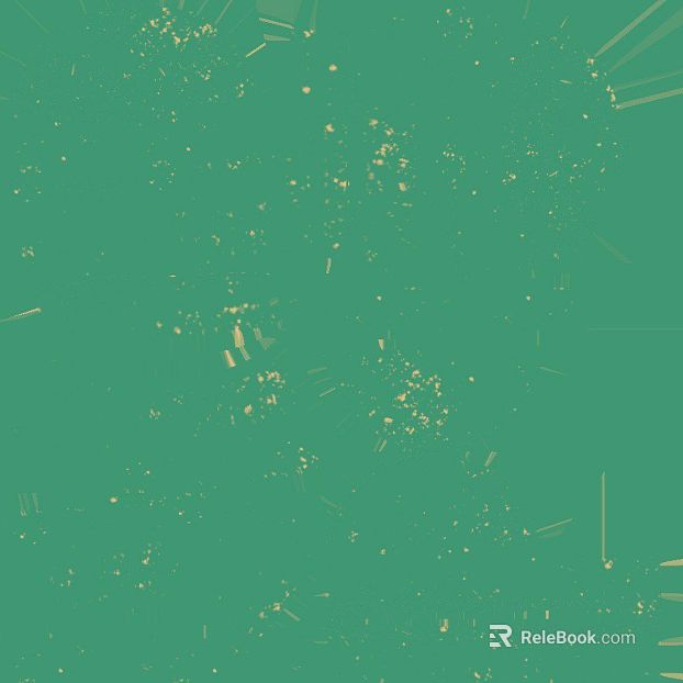 Dark Green Sprinkling Gold Art Paint texture