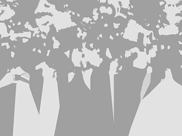 Grey Black and White Tree Shadow Decoration Map texture (ID:ffaeh274026)