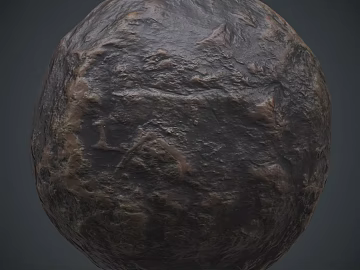 Rock PBR texture (ID:ffach069351)