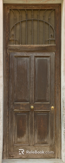 Wooden door texture