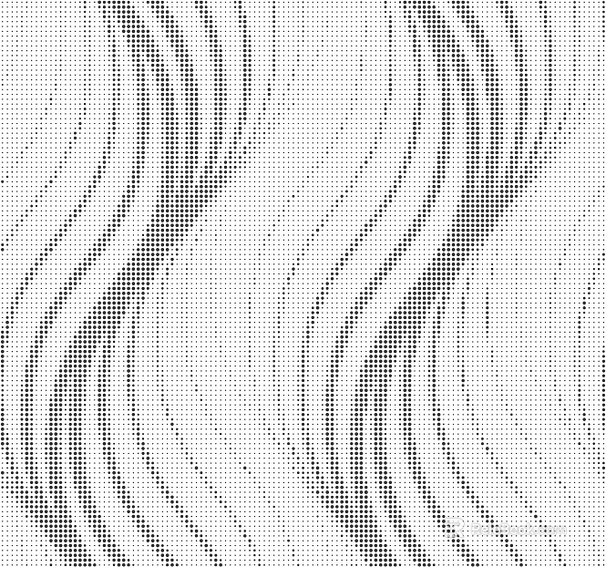 Perforated plate metal texture