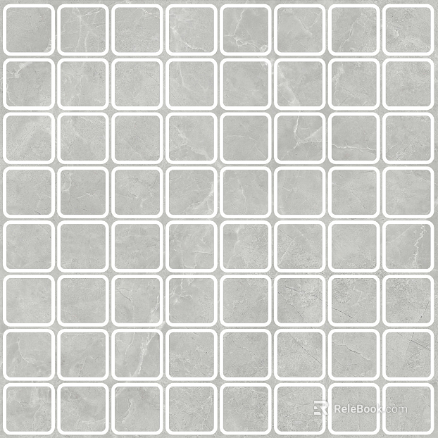 Modern gray check brick texture