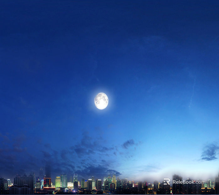 Night view texture
