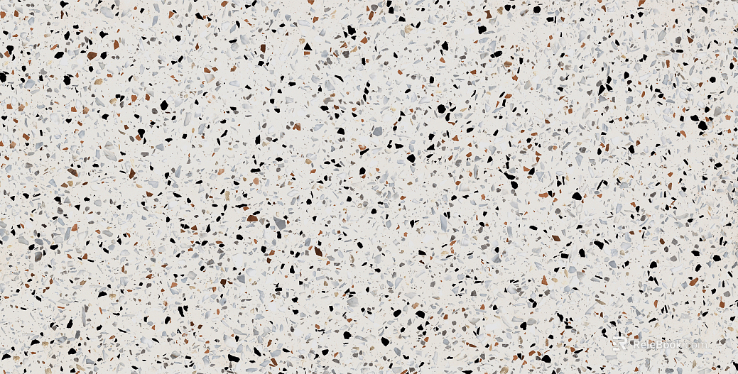 terrazzo multiple bright color floor texture