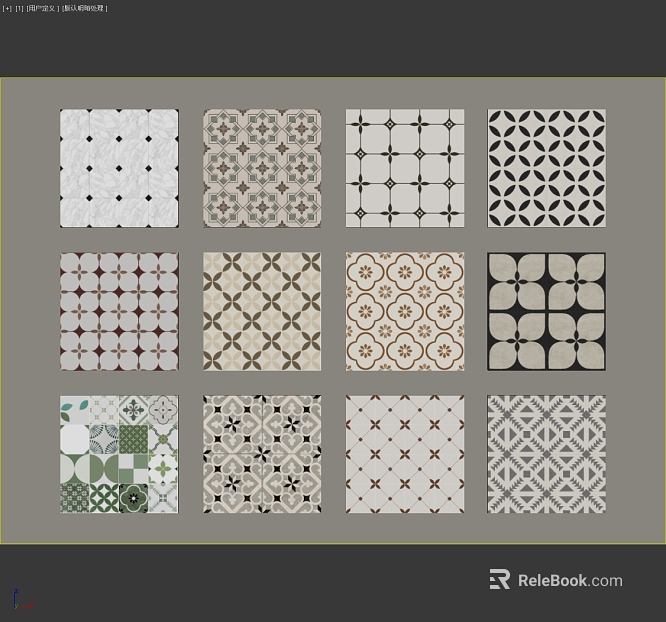 Retro Tile Kitchen and Bathroom Floor Wall texture