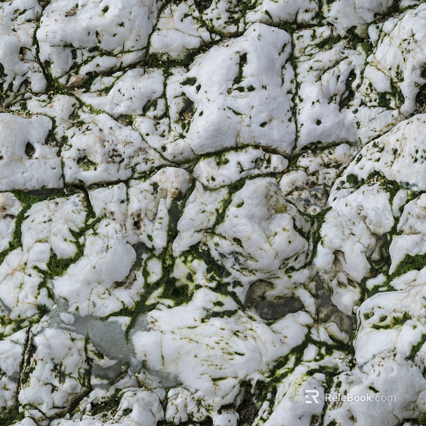 White Green Rock Outdoor Landscape Stone texture