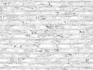 Brick wall seamless 3d model