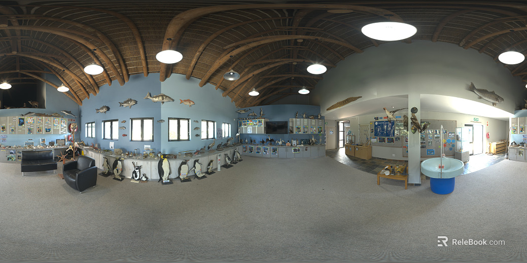 art gallery museum hdri texture