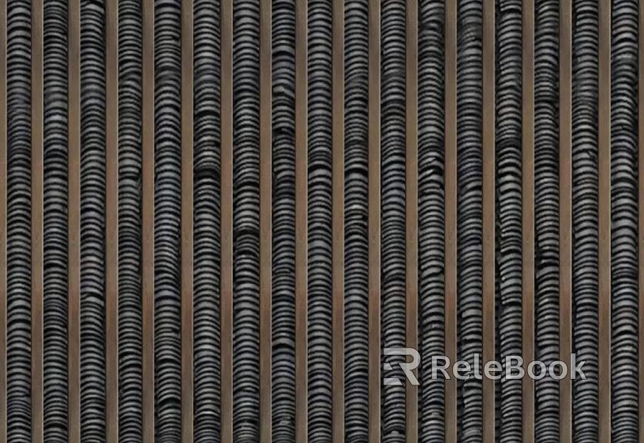 Green tile texture