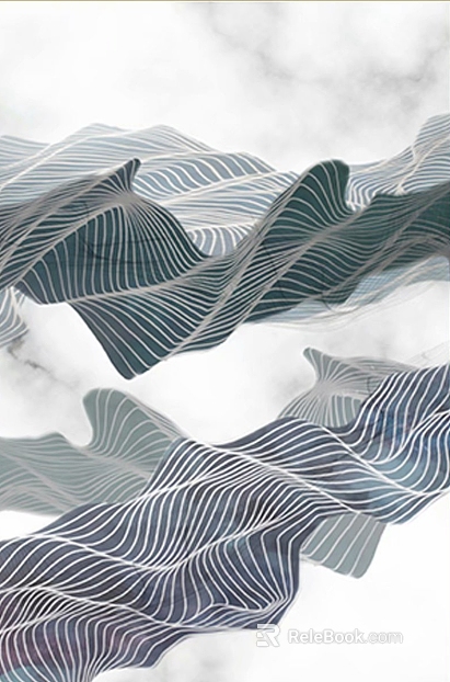 three-dimensional physical painting texture