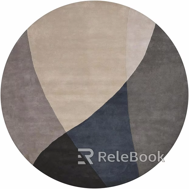 Round carpet texture