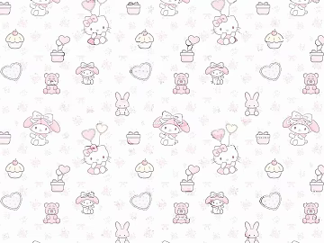 Hello Kitty wallpapers texture (ID:ffaeh211726)