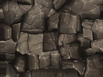 Dark gray rock outdoor wall surface texture (ID:ffaeh901216)