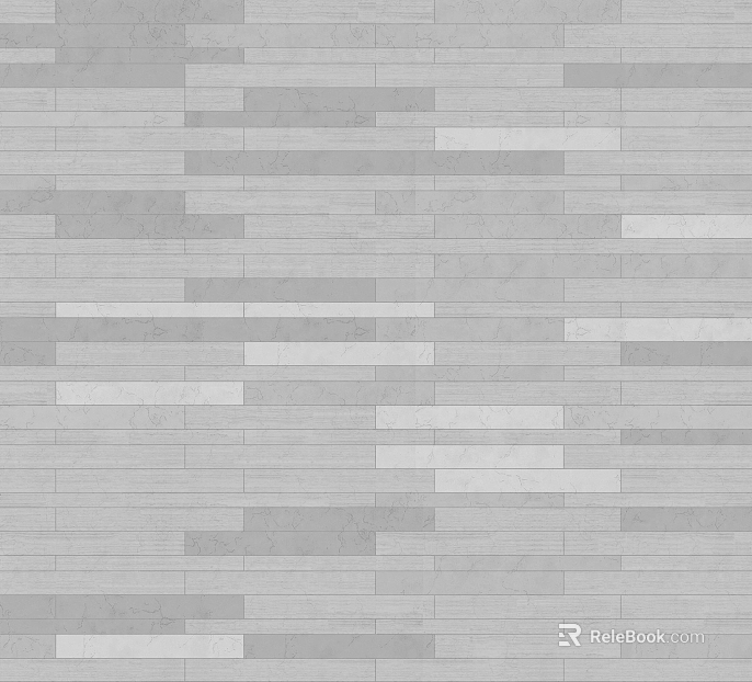 Gray wood grain brick interior wall surface texture