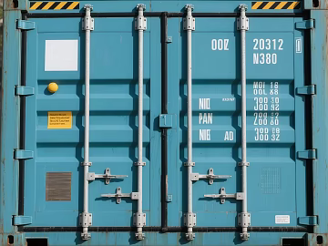 Container Front Container Side 3d model