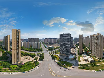 HDR City Community Panorama texture (ID:ffach359303)