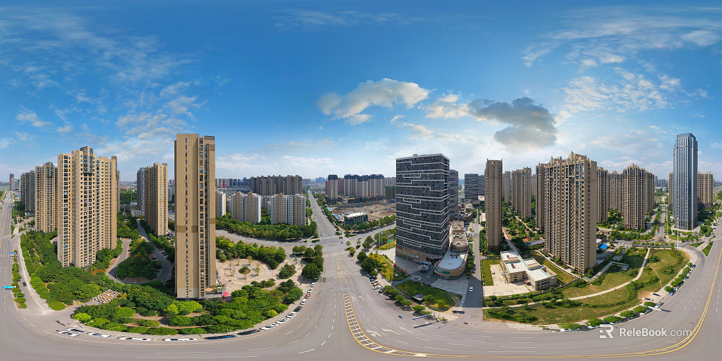 HDR City Community Panorama texture