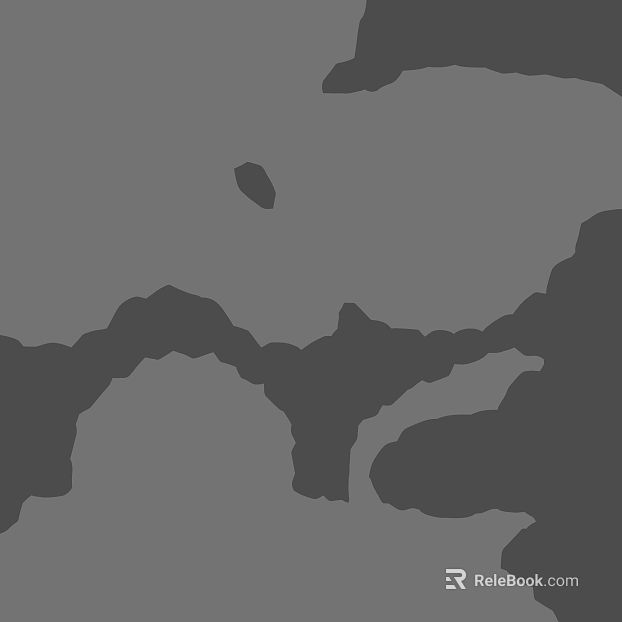 Dark gray, black, and white normal map texture