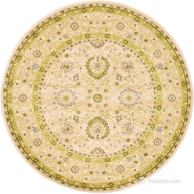Round carpet texture
