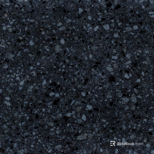 Modern gray-blue terrazzo texture