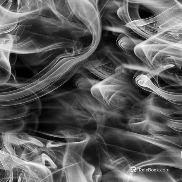 Black and white smoke texture decorative elements texture