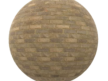Brick wall PBR texture (ID:ffach480964)