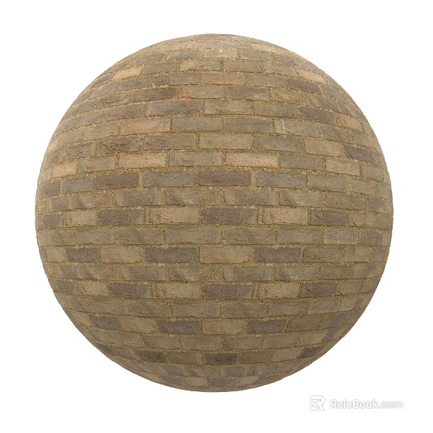 Brick wall PBR texture