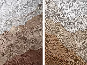 three-dimensional physical painting texture (ID:ffaaf2574)