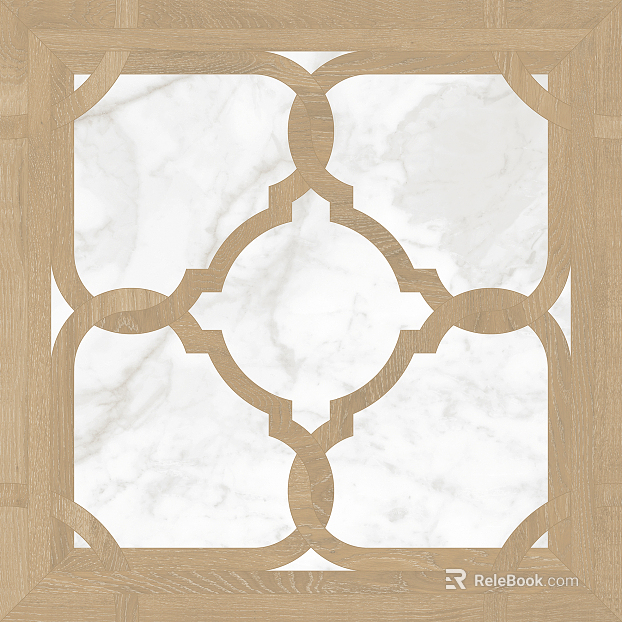 Light stone wood mosaic texture