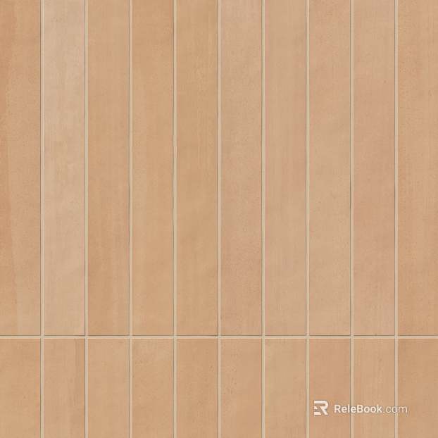 Matte Tile Matte Glazed Porcelain Tile Catalina Series Tile Light Brown Slit Slender Tile texture