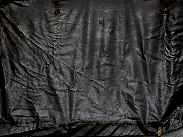 Dark gray industrial wind waterproof tarpaulin texture (ID:ffaeh882596)