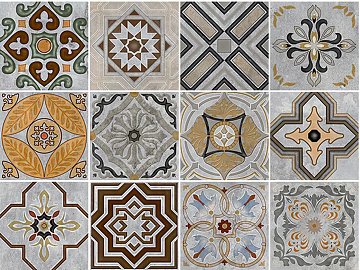 Tile Bohemian Style texture (ID:ffabg74157)