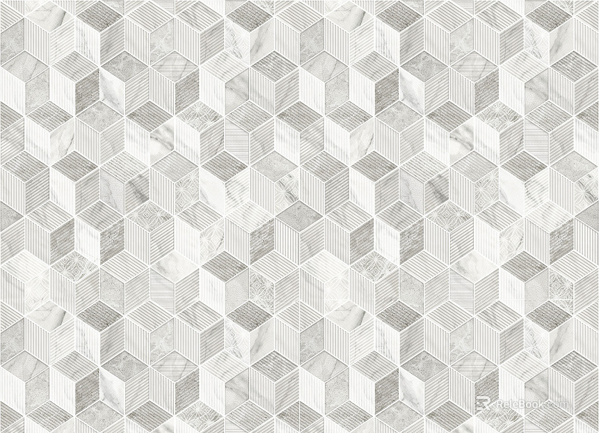 Hexagonal Brick Light Color Brick texture