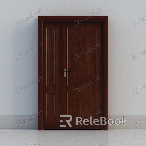 Wooden door texture