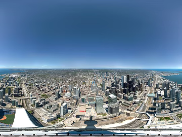 city skyline blue sky white clouds hdr texture (ID:ffajh930577)