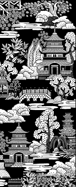 black and white painting texture