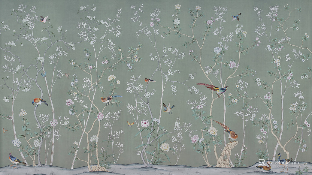 animal and plant pattern texture