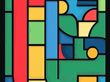 colored letter glass texture (ID:ffach487028)