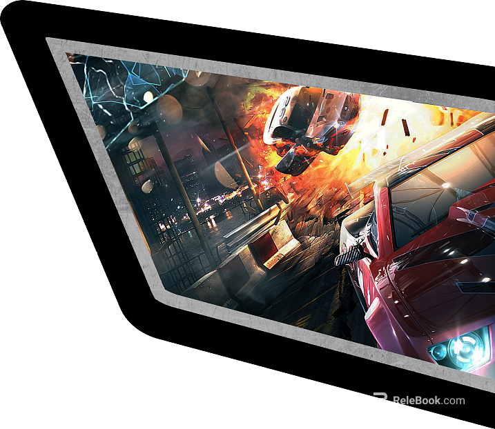 Screen material texture