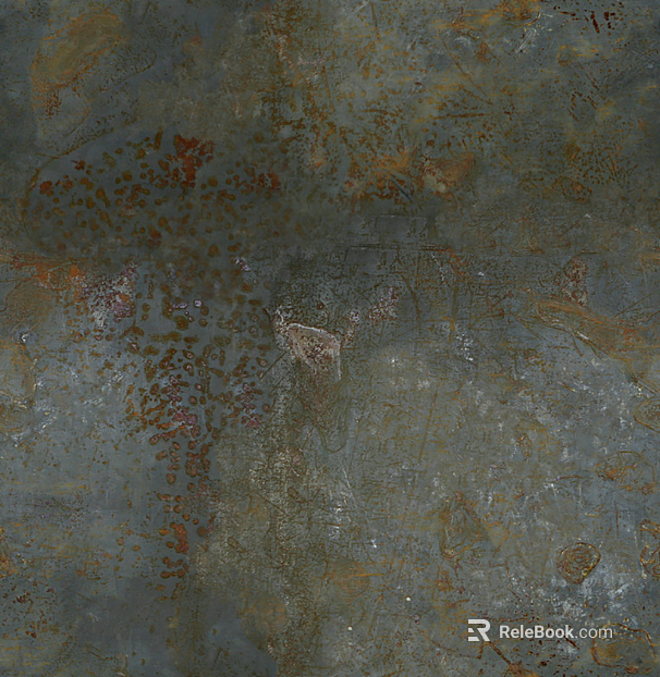 modern rust iron plate texture