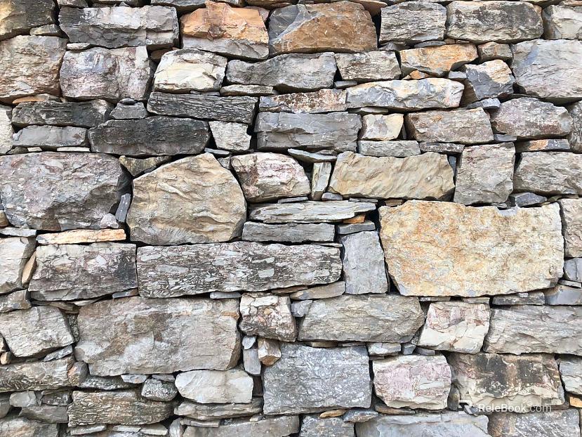 Cultural stone, cultural stone wall surface texture