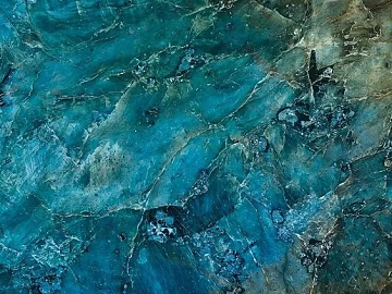 Ice Pattern Marble Blue Marble 3d model