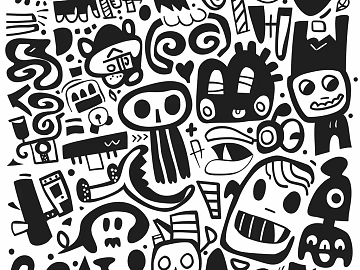 Patterned wall fabric, patterned wallpaper, cartoon wallpaper, cartoon wall fabric, wall fabric, wallpaper, wall covering texture (ID:ffaeh859389)