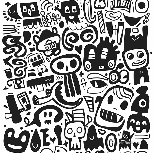 Patterned wall fabric, patterned wallpaper, cartoon wallpaper, cartoon wall fabric, wall fabric, wallpaper, wall covering texture