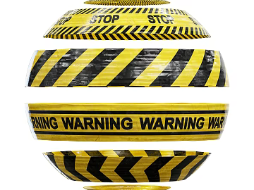 Plastic cordon PBR texture (ID:ffach821994)