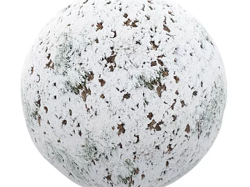 Snow PBR texture (ID:ffach381844)